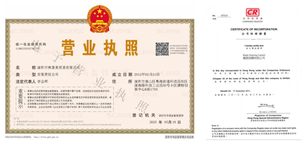 Our Licenses
