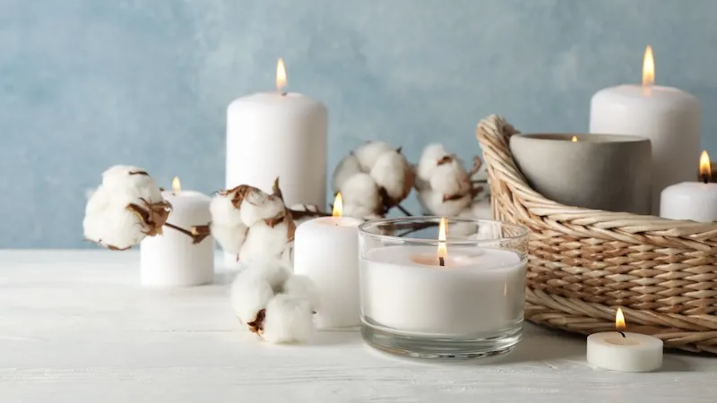 Christmas Candles and Table Decorations