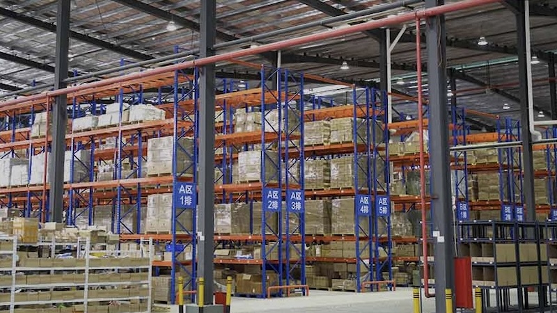 Warehouse of China factory