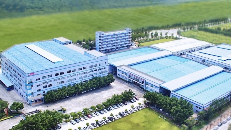 Aerial view of Guangdong industrial area