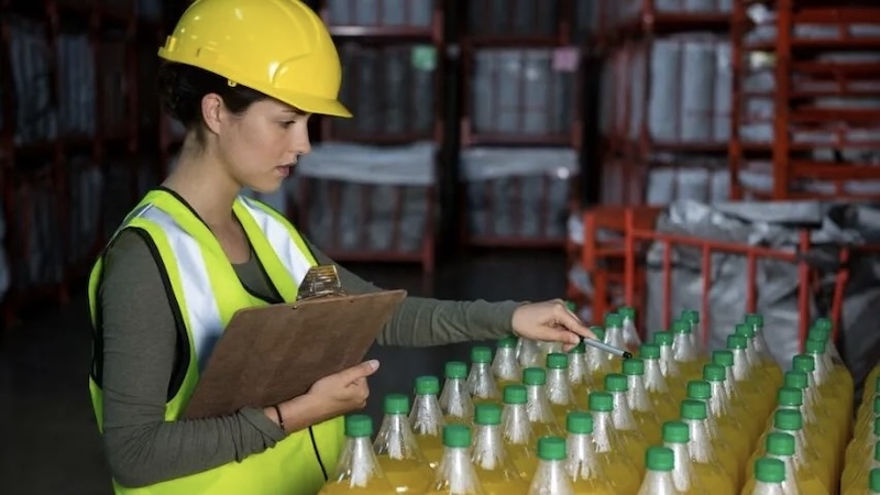 Product sample inspection at OEM factory