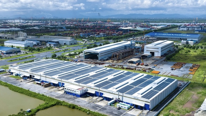 Industrial cluster aerial