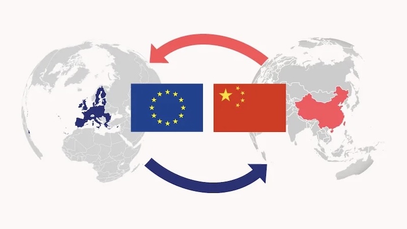 China EU Trade Map