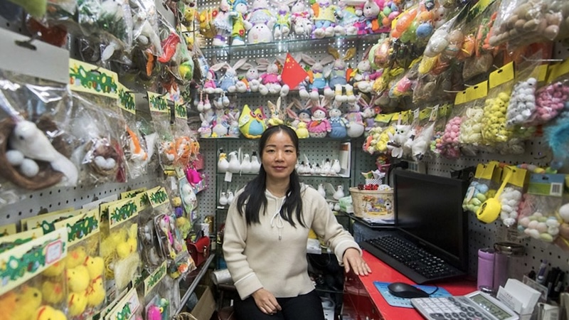 Yiwu market stalls