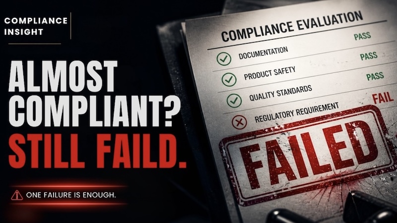 Product Fails Compliance