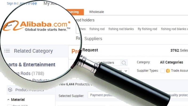 Alibaba supplier search