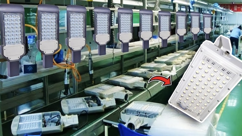 LED light factory
