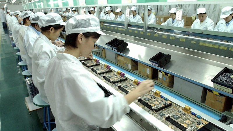 Shenzhen electronics factory
