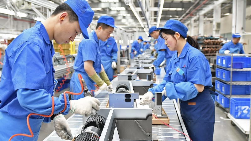 China manufacturing line