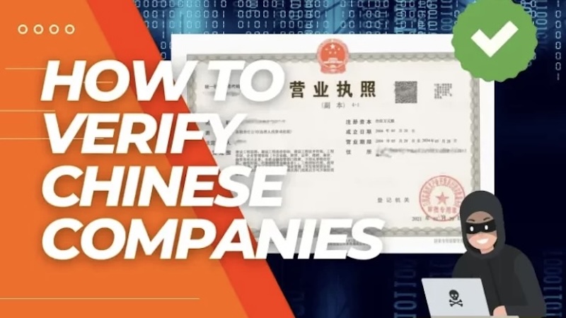 Verify a Chinese Company: 6 Checks You Can Do Remotely