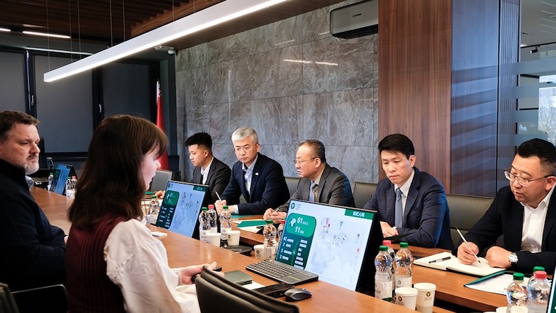 Supplier meeting in China