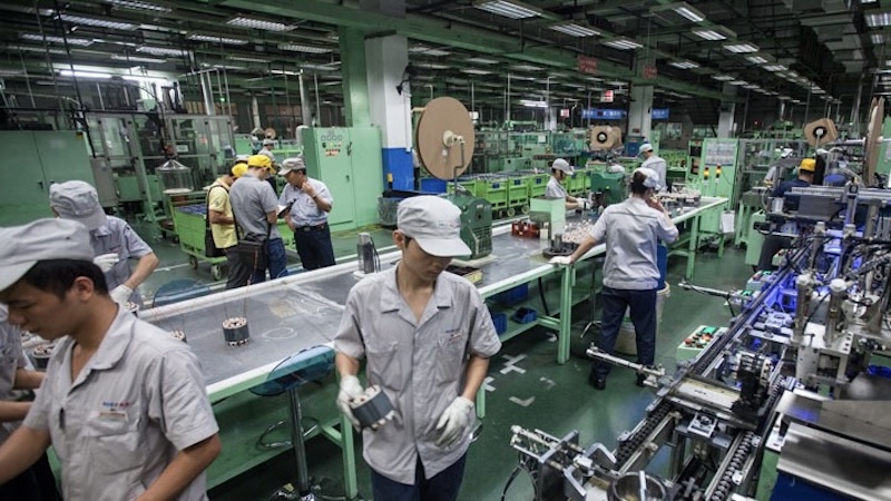 Factory production line