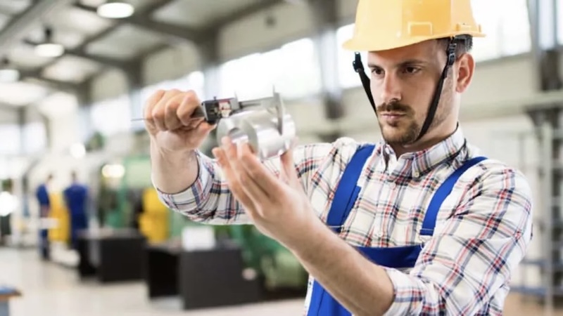 Reviewing factory sample