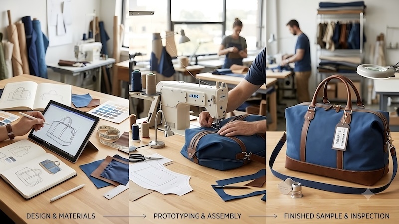 Bag sample review for new design