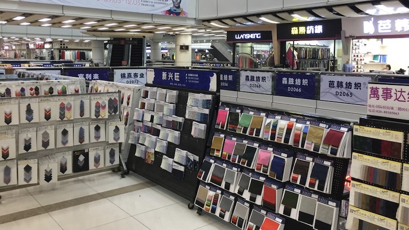 Guangzhou fabric market