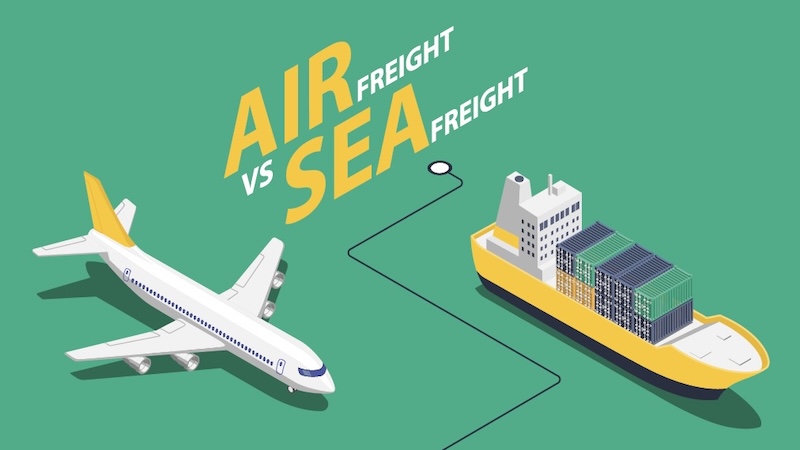 Sea Freight vs Air Freight: When to Pay for Speed