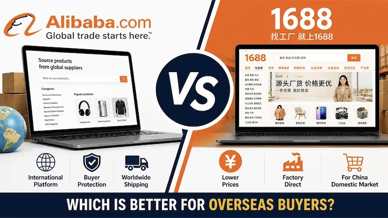1688 vs Alibaba platform