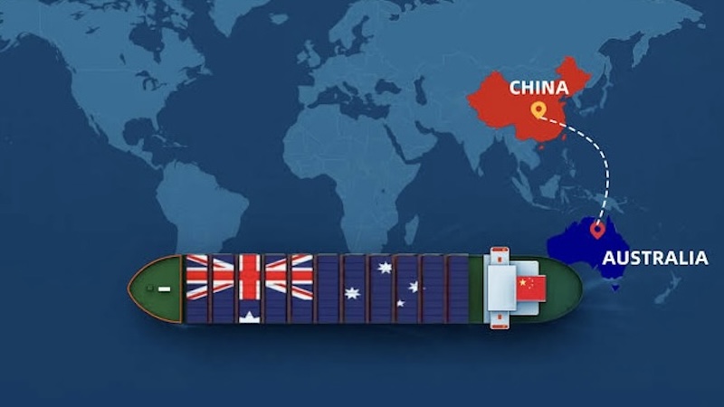 China to Australia Shipping Line