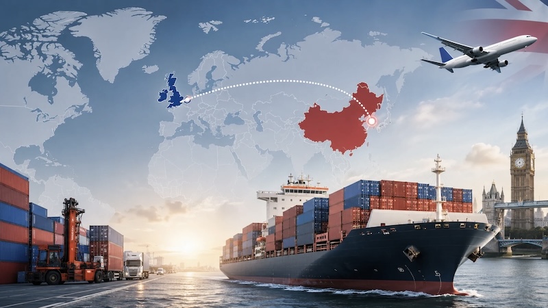 China to UK Shipping Cost