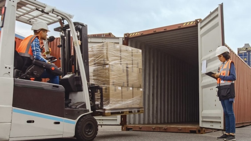 Container loading inspection