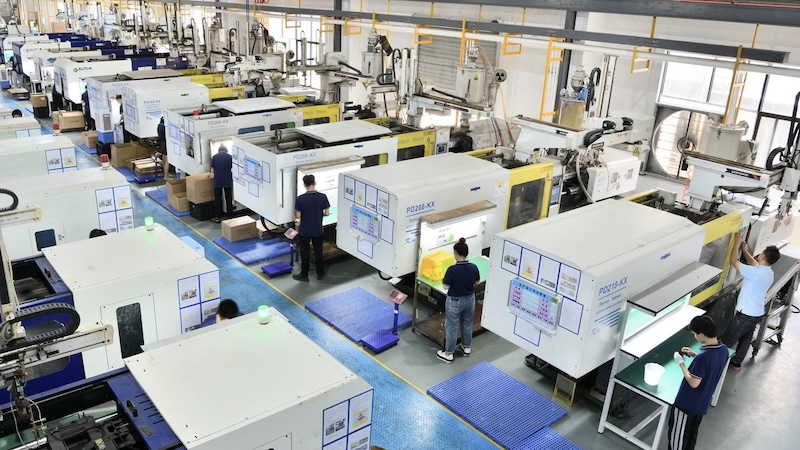 Injection molding in China