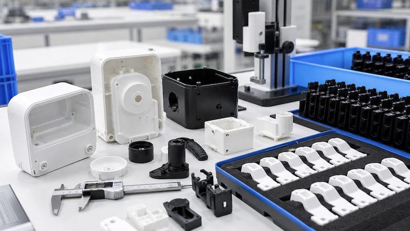 Plastic parts quality checking