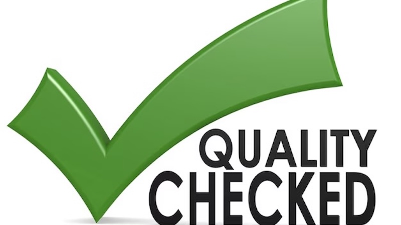 Product quality check