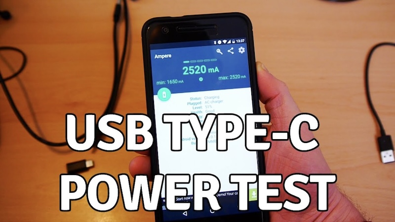 USB-C chargers test